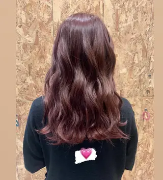 ロング カラー ハイトーン職人💗 松本輝美のヘアスタイル