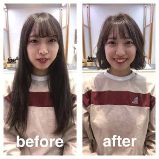 ショート 中村 美穂のヘアスタイル