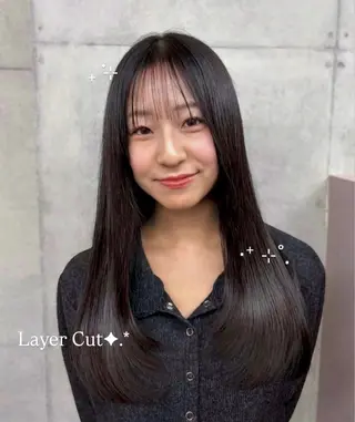 ロング 🖤里央愛🖤 カットモデル募集中のヘアスタイル