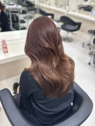ロング カラー 🌿‬透明感ベージュ 🫧ひなの🧸のヘアスタイル