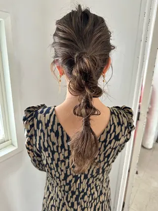 ロング 宮﨑 あかねのヘアスタイル