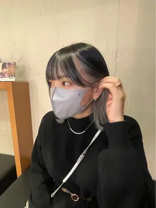 ミディアム たかはし はるかのヘアスタイル