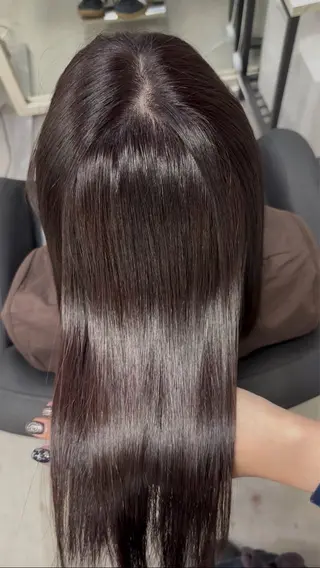 ミディアム カラー XELM高崎 nearaのヘアスタイル