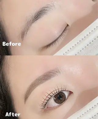 アイブロウ シルメイリーHARU /束感/韓国まつ毛のマツエク・マツパデザイン