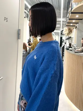ショート くどうももか 浦和　ショート　ボブのヘアスタイル