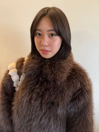 ショート レイヤーカット\ウル フ　chinatsuのヘアスタイル