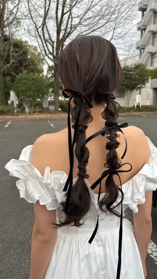 ヘアアレンジ 一瀬 友美の眉毛・アイブロウイメージ