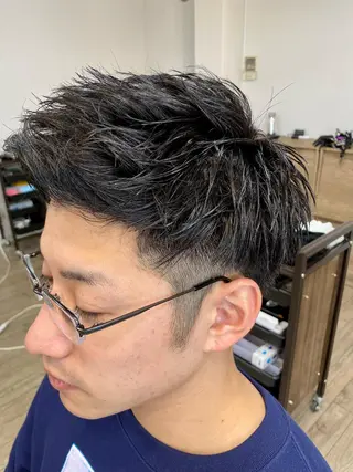 ショート メンズ ✨ミニボブ特化✨ ✂︎Raimu✂︎のヘアスタイル