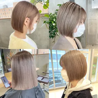 ショート カラー ❤️ダブルカラー 髪質改善❤️SAYAのヘアスタイル