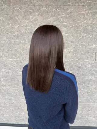 セミロング カラー 織部 望のヘアスタイル