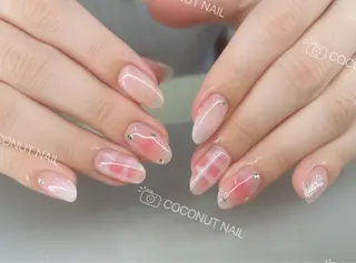 ネイル 神田 ココナッツのネイルデザイン