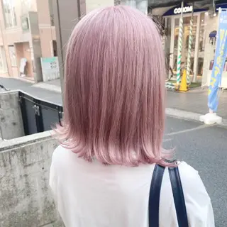 セミロング カラー ヘアアレンジ メンズ キッズ お悩み解決美容師 💐AMIのヘアスタイル