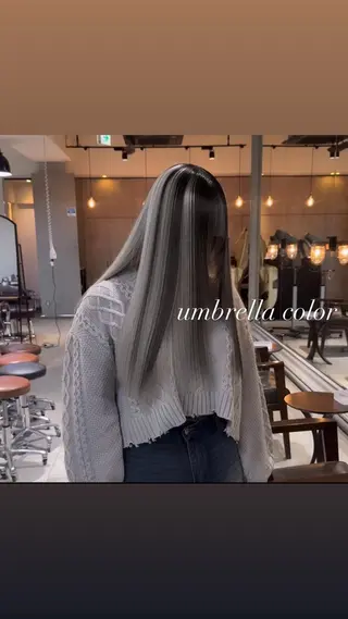 ロング カラー 💜ハイトーン💛 マジカルかいちゃんのヘアスタイル