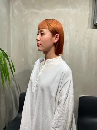 ショート カラー 野村矩樂/パーマ /縮毛矯正のヘアスタイル