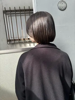 ショート カラー 池田理紗/ bob/メンズカットのヘアスタイル