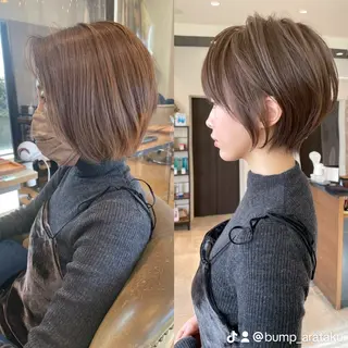 ショート 大人ショート特化/ カットモデル/表参道のヘアスタイル