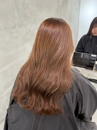 ロング カラー yuuna ✮ door whiteのヘアスタイル