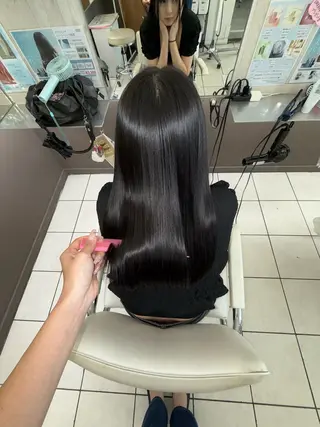 セミロング 髪質改善/艶カラー 💞白井音葉のヘアスタイル