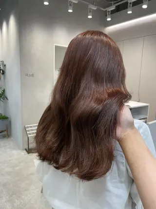 ロング 表参道ミディアム レイヤー山岸季生のヘアスタイル