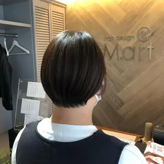 ショート 若泉 真梨のヘアスタイル