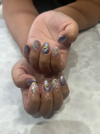 ネイル 舟橋 花帆のネイルデザイン