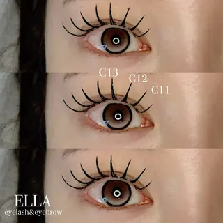 マツエク・マツパ ELLA 菊地のマツエク・マツパデザイン