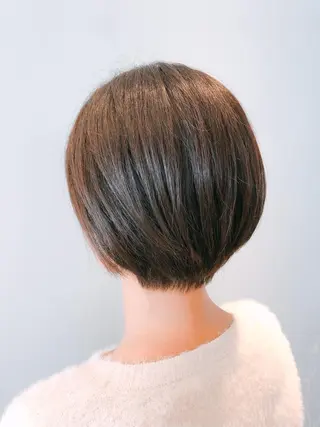 ショート ボブ×縮毛矯正 ryotaのヘアスタイル