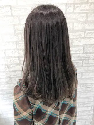 ミディアム カラー パーマ ヘアアレンジ メンズ KOKUA/髪質改善 艶髪縮毛矯正のヘアスタイル