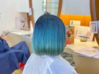 ミディアム カラー 宮地 崇文のヘアスタイル
