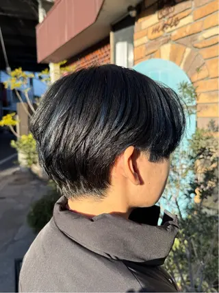 カラー メンズ 透明感カラー/パーマ 🌀アオノのヘアスタイル