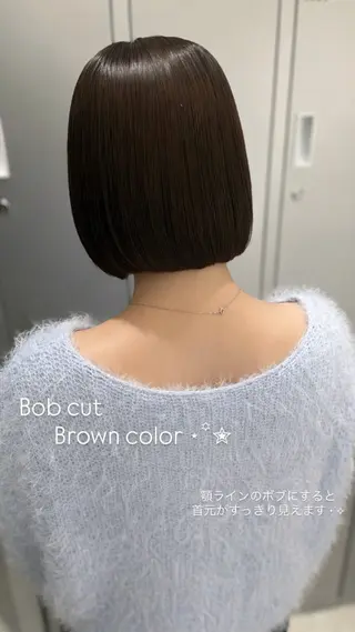 カラー nanase / レイヤーカットのヘアスタイル