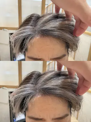 ショート カラー 天野 瑠真のヘアスタイル