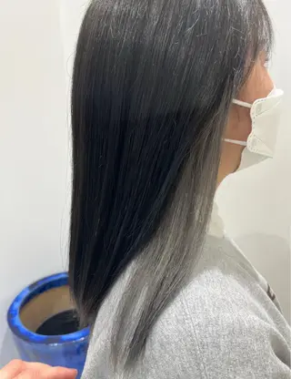 セミロング ベージュカラー/ いぢちるみのヘアスタイル