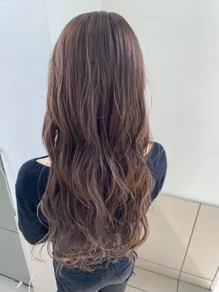 ロング カラー 川合 勇気のヘアスタイル