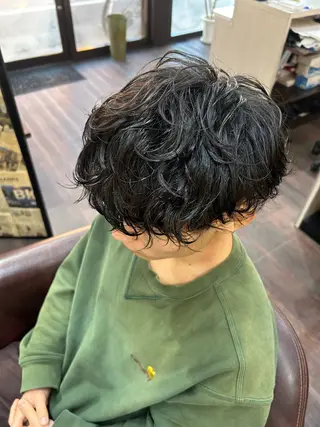 パーマ メンズ ルートプラス所属・✄﻿メンズ特化型で 今っぽくカッコよく✄のヘアスタイル