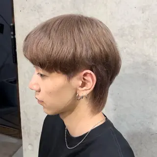 ショート カラー メンズ HARE×design ARUE所属・SUZUKI KOMIのヘアスタイル