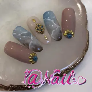 ネイル 小尾 栞のネイルデザイン