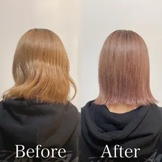 ショート カラー 髪質改善特化 安東駿介のヘアスタイル