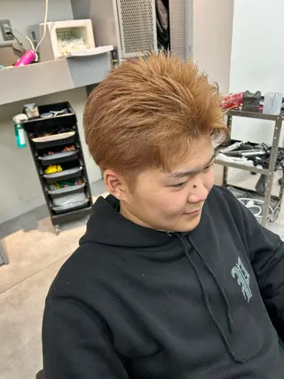 カラー メンズ メンズフィール東梅田店所属・メンズ特化✨️ 右田 聖妃のヘアスタイル