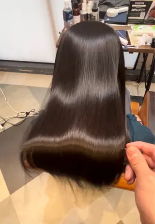 ロング 髪質改善/縮毛矯正/ 菱田荘史のヘアスタイル