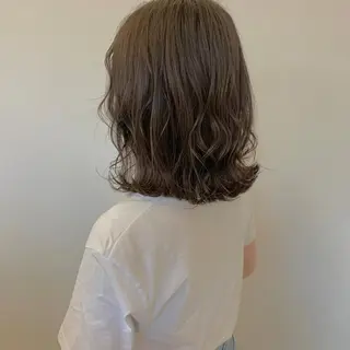 ミディアム カラー Parve Mix /頓宮 稚愛🤍のヘアスタイル