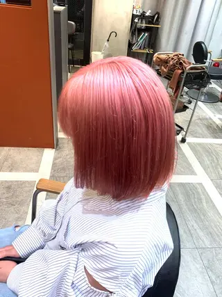 ミディアム カラー ♾️日沼 樹♾️透明感/艶髪のヘアスタイル