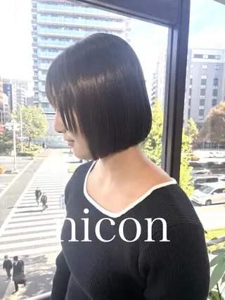 ショート 髪質改善 髪質改善カラーのヘアスタイル