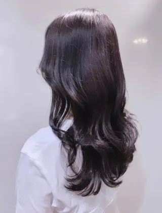 ミディアム カラー ヘアアレンジ 柔らか垢抜けｶﾗｰと ｶｯﾄ🫧ASUKAのヘアスタイル