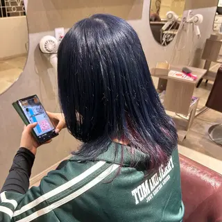 ショート 韓国メンズ特化 パーマSatskiのヘアスタイル