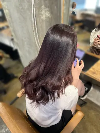 ロング オオニシ オト☁️のヘアスタイル