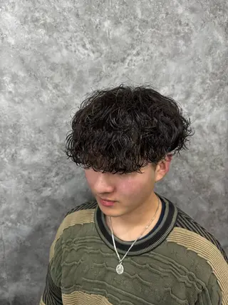 パーマ メンズ 💈メンズパーマ特化 店長望月謙二郎💈のヘアスタイル