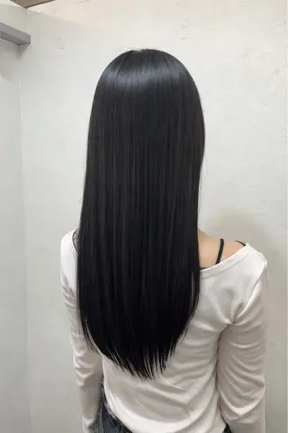 ロング ✨シルク縮毛矯正✨ RYUICHIのヘアスタイル