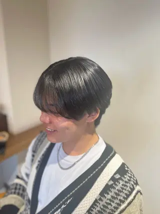 ショート 塩川ももこ/ 自然な縮毛矯正のヘアスタイル