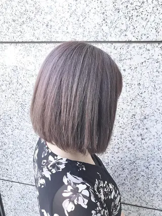 ミディアム カラー 平尾 拓也のヘアスタイル